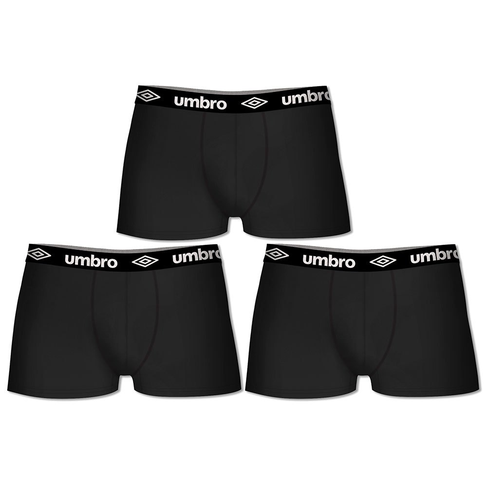 Umbro T594-1-S Боксёр 3 Единицы Черный  Black S