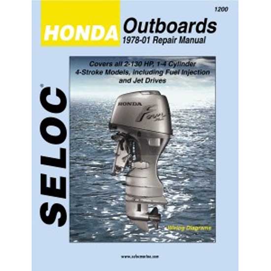 Seloc marine 230-1200 Honda Outboards Голубой  1 - 4 Cyl 1978-1901