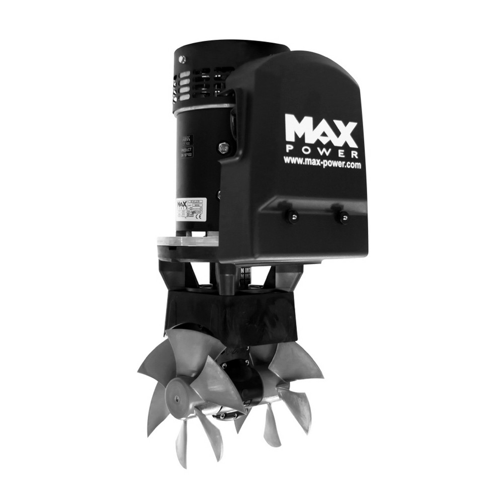 Подруливающее устройство Max Power CT100 42534 12В 7,1кВт 96кгс Ø185мм для судов 9-15м (32-51')