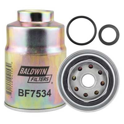 Baldwin BLDBF7534 Nanni BF7534 Дизельный фильтр Серебристый Grey