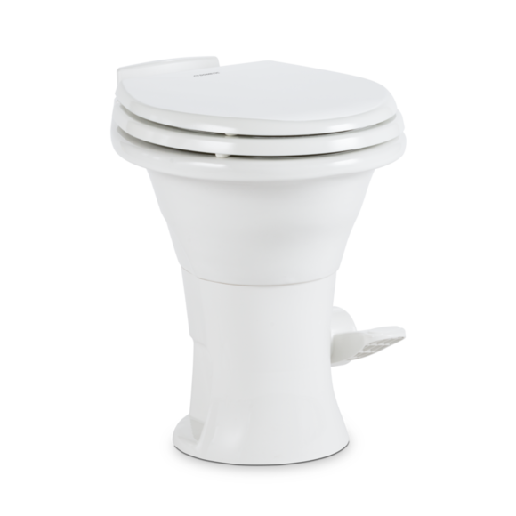 Керамический гравитационный туалет Dometic 310 9108552770 381x508x482.6мм 50,8см белый/слоновой кости