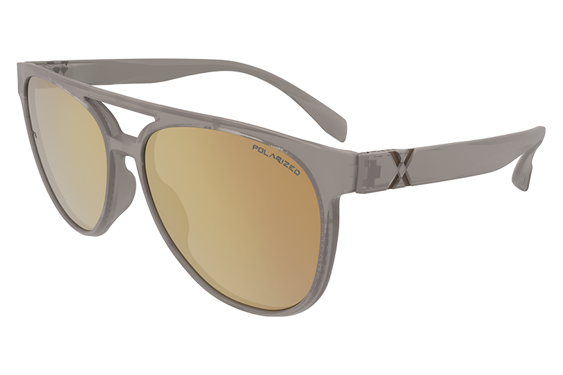 Купить Спортивные очки HILX Valkyrie Matt Milky Light Brown / Gold Mirror Polarized Lens, hvk05302-vkpgd2 7ft.ru в интернет магазине Семь Футов