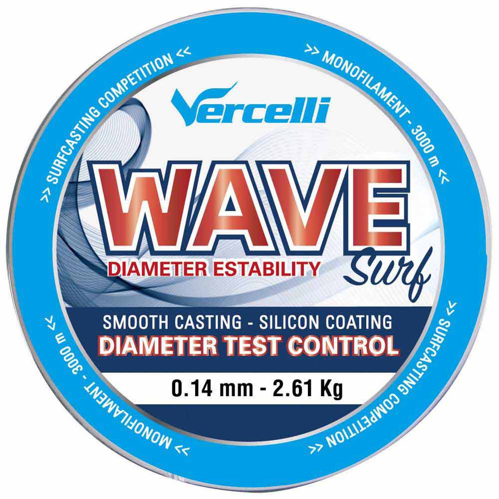 Vercelli LVSF300016 Wave Surf 3000 M Линия Красный  Red 0.160 mm 