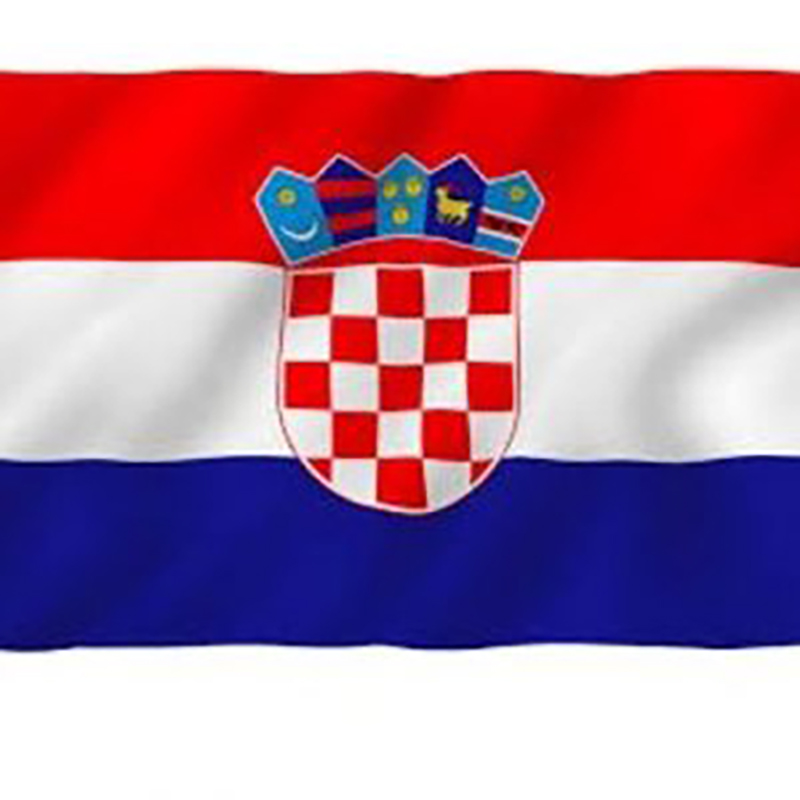 Флаг Хорватии гостевой Adria Bandiere BC211 20x30см