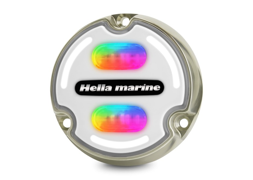 Купить HELLA MARINE APELO A2 RGB Underwater LED Light / bronze / white 33360-bvs 7ft.ru в интернет магазине Семь Футов