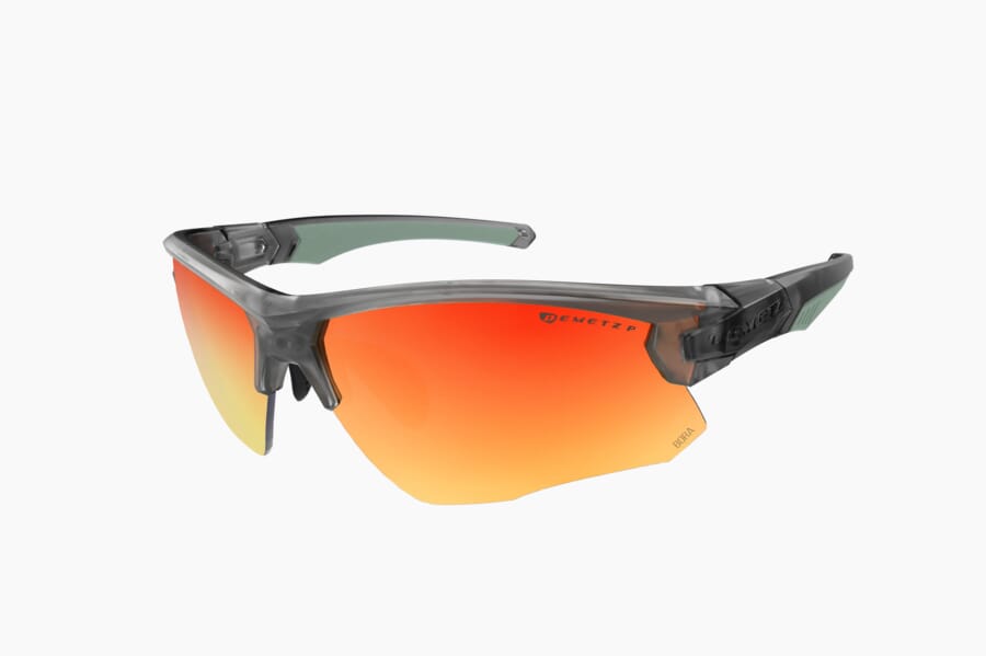Купить Спортивные очки с диоптриями Demetz Pulsa 2 / Grey / Khaki V. Brown Mirror Orange Cat.3, rx-337/pulsa28269bl74 7ft.ru в интернет магазине Семь Футов