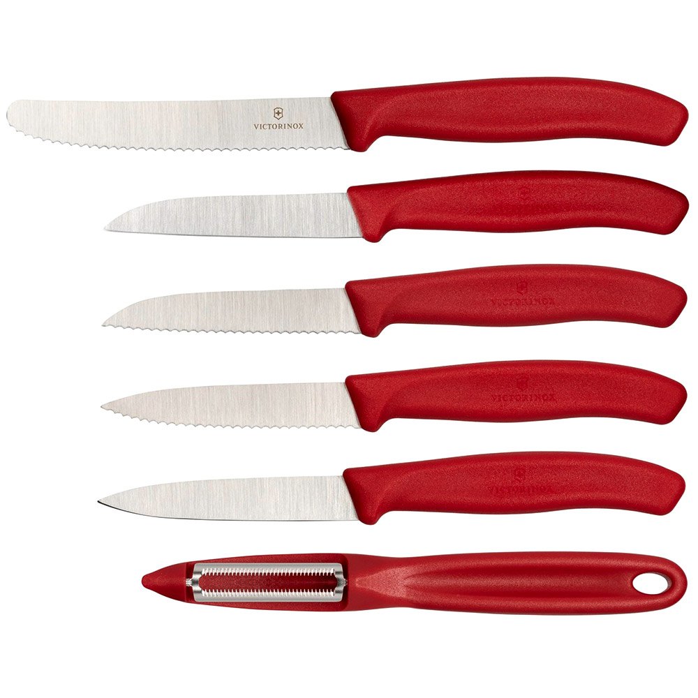 Victorinox V-6.7113.6G Swiss Classic Vegetable Набор ножей 6 Куски Серебристый Brown / Silver