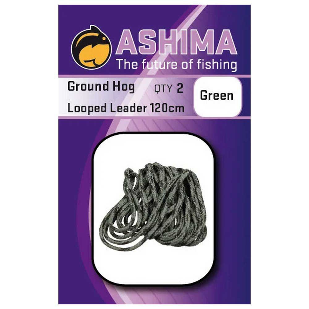 Ashima fishing ASGHLG Ground-Hog 120 cm Лидер  Green