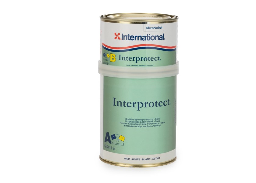 Купить INTERNATIONAL INTERPROTECT Двухкомпонентная эпоксидная грунтовка / Цвет: Белый; Содержимое: 2,5 л. 7ft.ru в интернет магазине Семь Футов