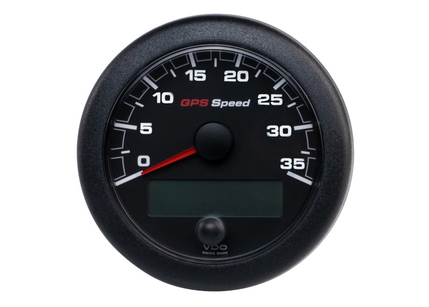 Купить VDO Oceanlink GPS Speed Indicator / 0-35 kn / 85 mm / black 27164-bvs 7ft.ru в интернет магазине Семь Футов