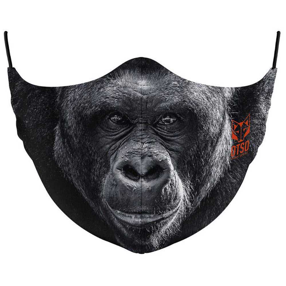 Otso FM-GOF20-UXS Animals Маска для лица Черный  Gorilla Face XS