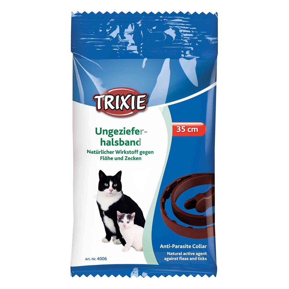 Trixie 4006 Flea And Tick Cat Воротник Коричневый Brown