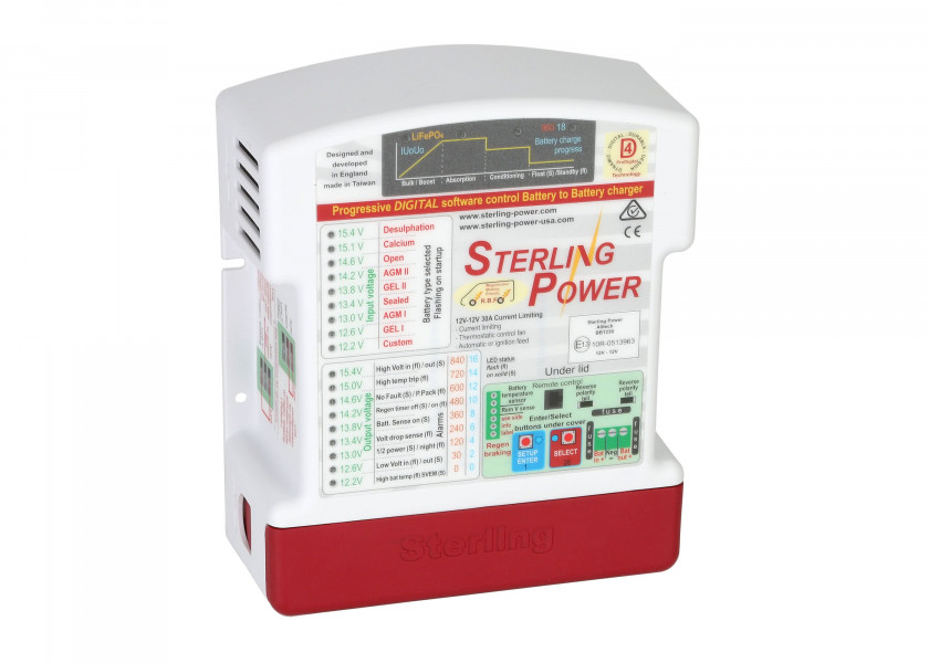 Купить STERLING BB1230 PRO BATT ULTRA Зарядное устройство для аккумулятора / 12–12 В / 30 А 7ft.ru в интернет магазине Семь Футов
