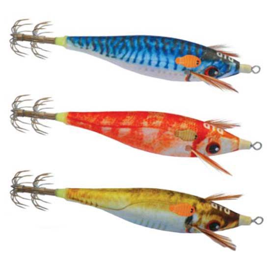 DTD 10804-M Real Fish 2.5 Кальмар 70 Mm 9.9g Многоцветный Mackerel