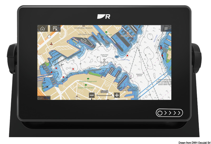 Купить Display multifunzione touchscreen AXIOM+ 12RV, 29.705.32 7ft.ru в интернет магазине Семь Футов