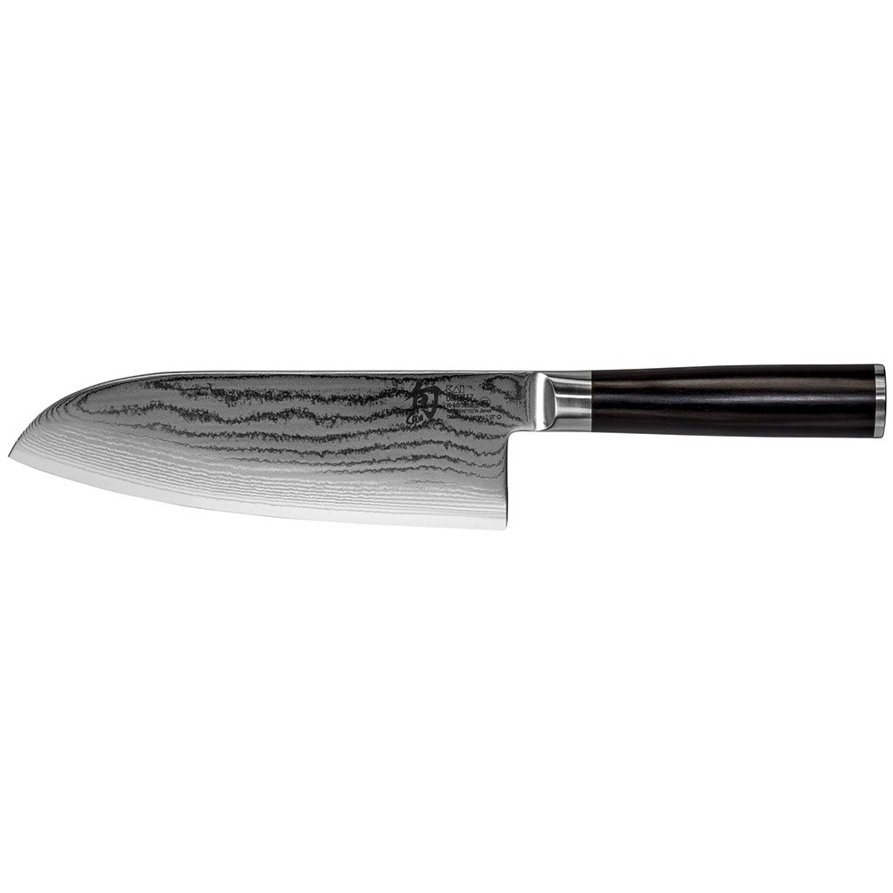 Kai KAIDM717 Shun Classic Santoku 19 Cm Нож Черный  Brown / Silver