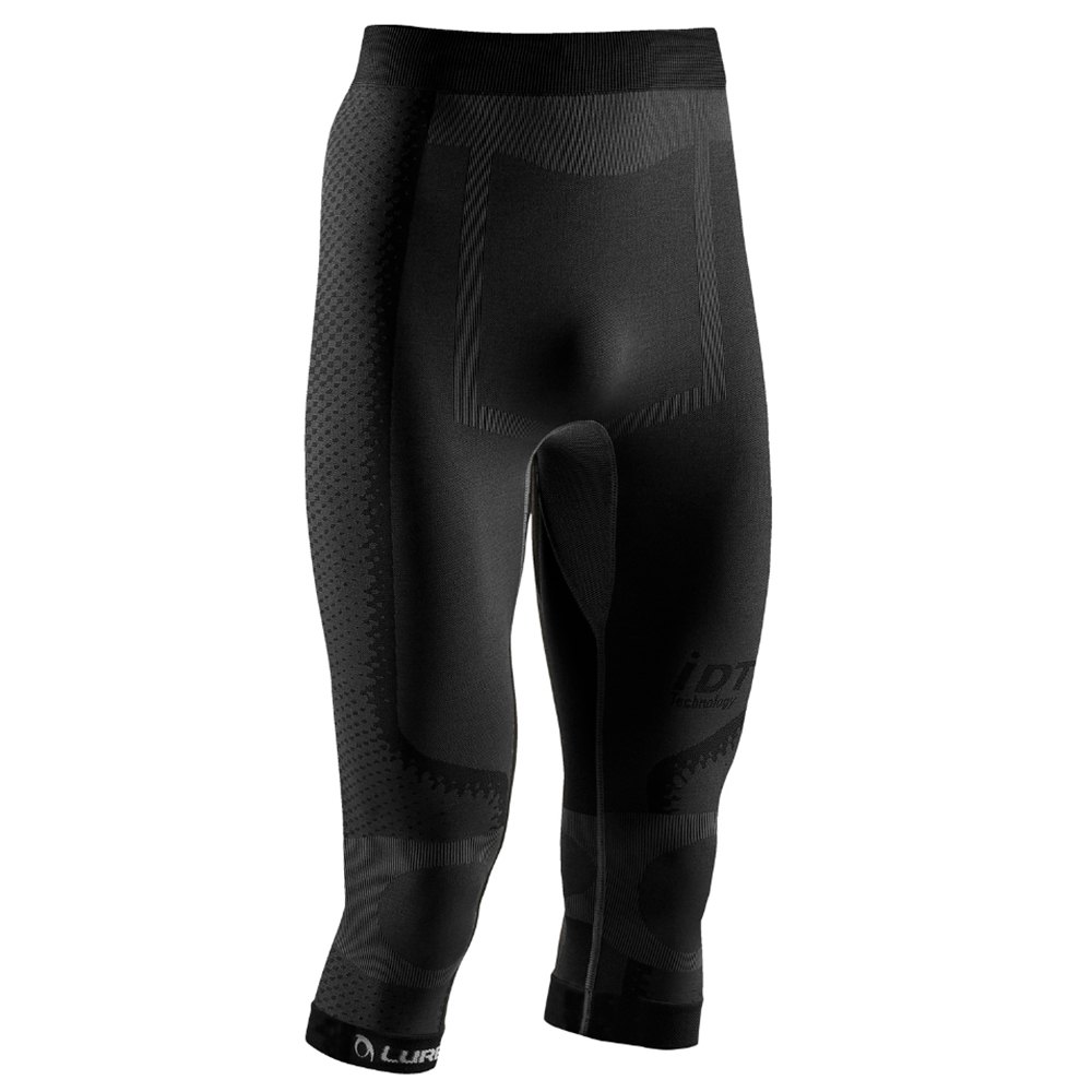 Lurbel 00B2.434M.0303.L 3/4-дюймовые базовые штаны Cristallo Черный Charcoal Gray L