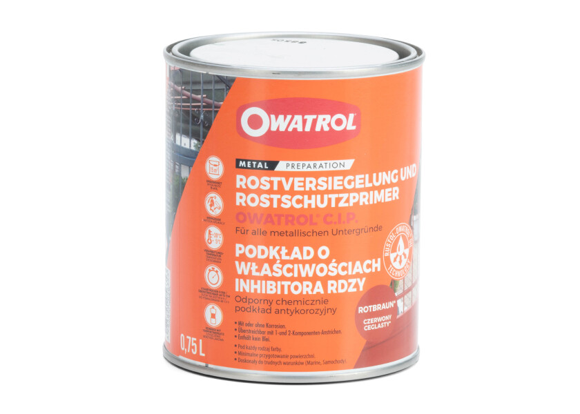 Купить OWATROL Rust Sealant and Anti-Rust Primer C.I.P. / 0.75 l 54515-bvs 7ft.ru в интернет магазине Семь Футов