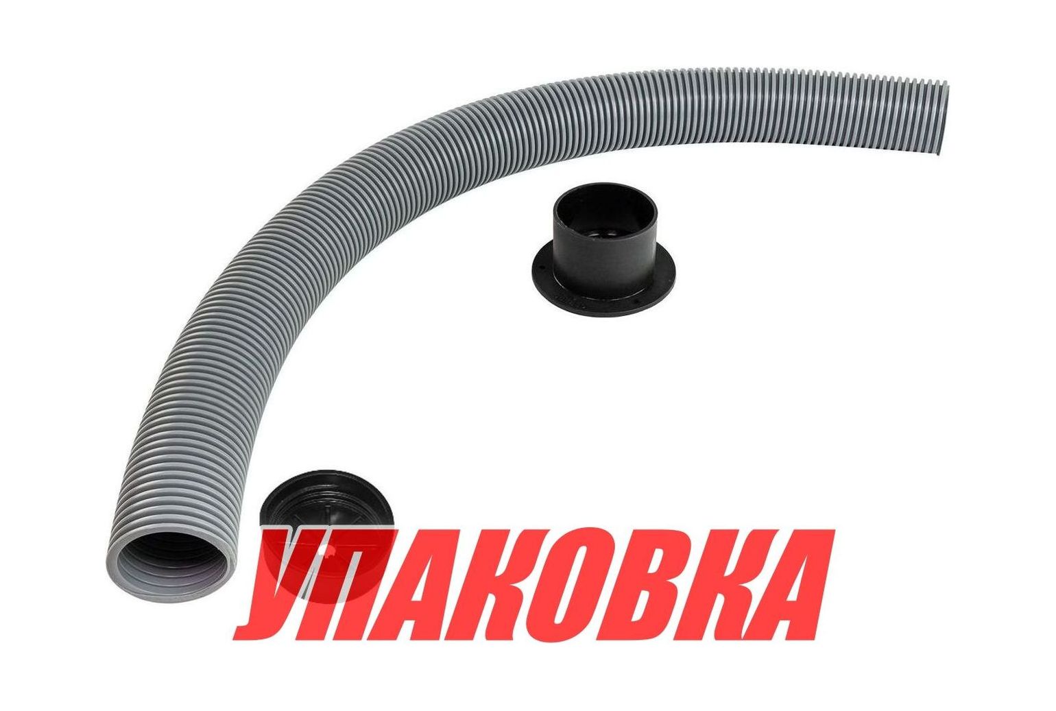 Купить Гофра кабель-трассы D60/d50 мм, серая (упаковка из 4 шт.) Ceredi 6880-70_pkg_4 7ft.ru в интернет магазине Семь Футов