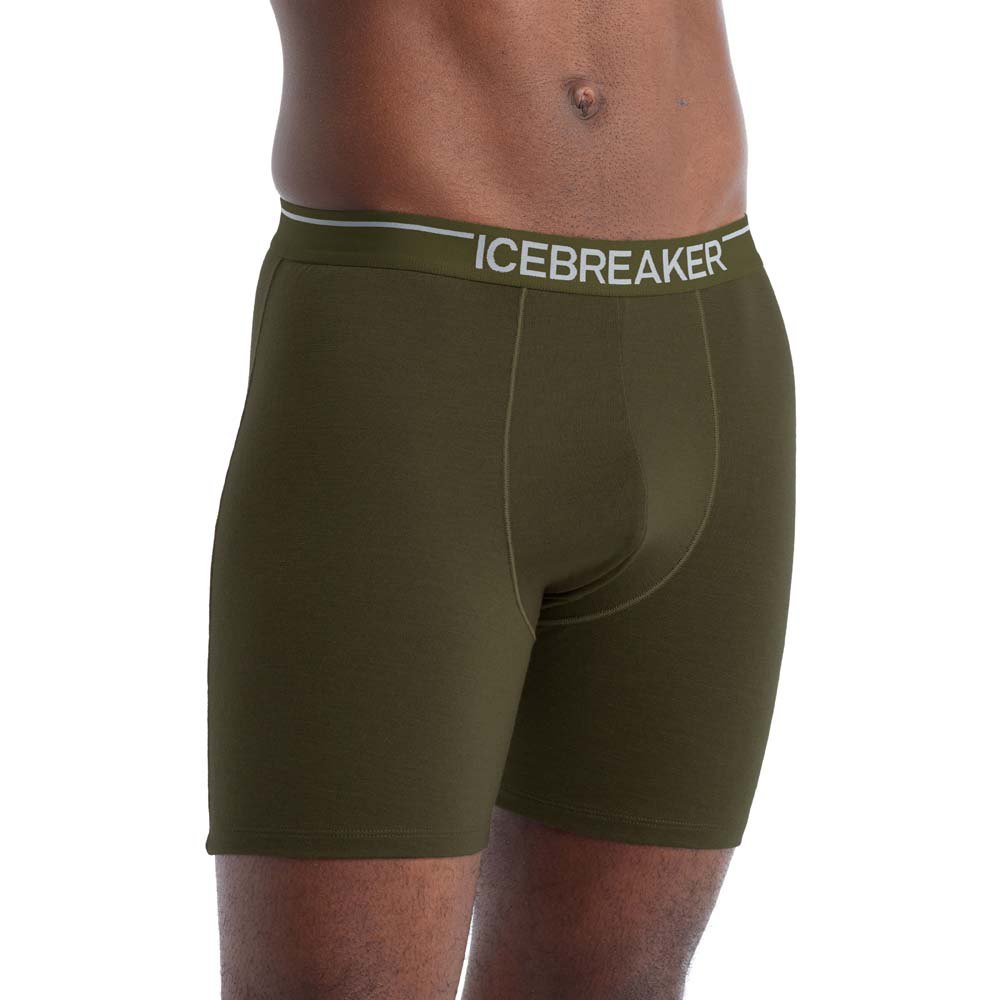 Icebreaker 103055069XXL Боксер мерино Anatomica Long Зеленый Loden 2XL