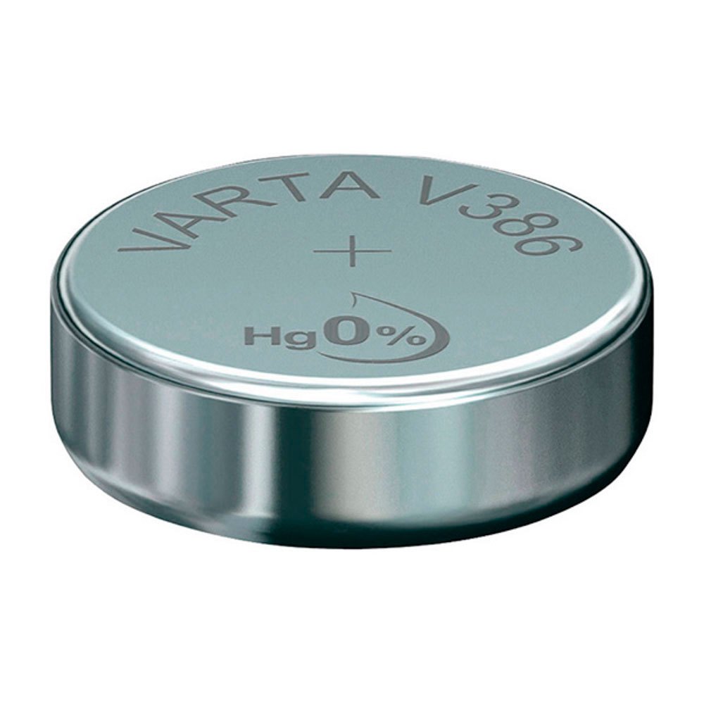 Varta 38918 V386 Кнопка Батарея Серебристый Silver