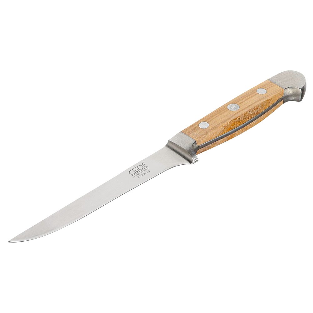 Gude B703/13 Alpha Гибкий обвалочный нож 13 См Серебристый Pear Wood