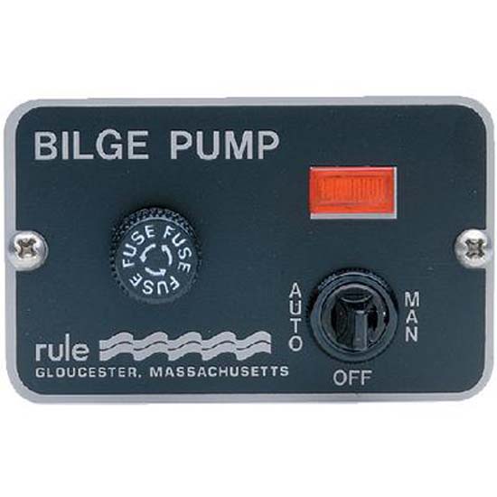 Rule pumps 29-42 Deluxe Panel Switch Черный  Black 24 / 32V 