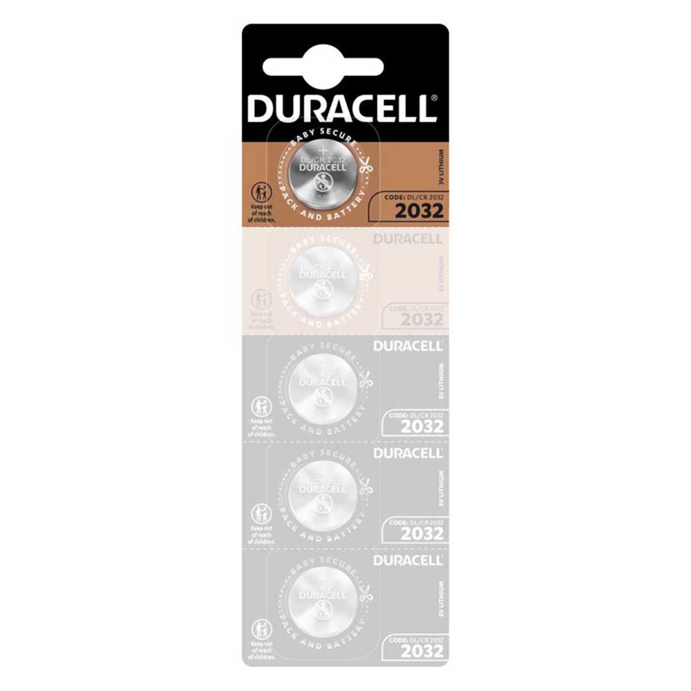 Duracell PNI-5003554 DL2032 Щелочные батареи Серебристый Silver