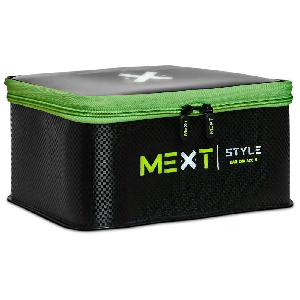 Mext tackle M0300001 Style EVA S Случай Буровой Установки Black / Green 13 x 22 x 8 cm