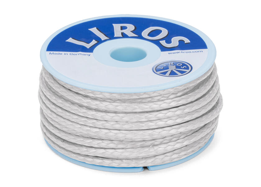Купить LIROS D-PRO Dyneema Hollow Braid / silver 34186-bvs 7ft.ru в интернет магазине Семь Футов