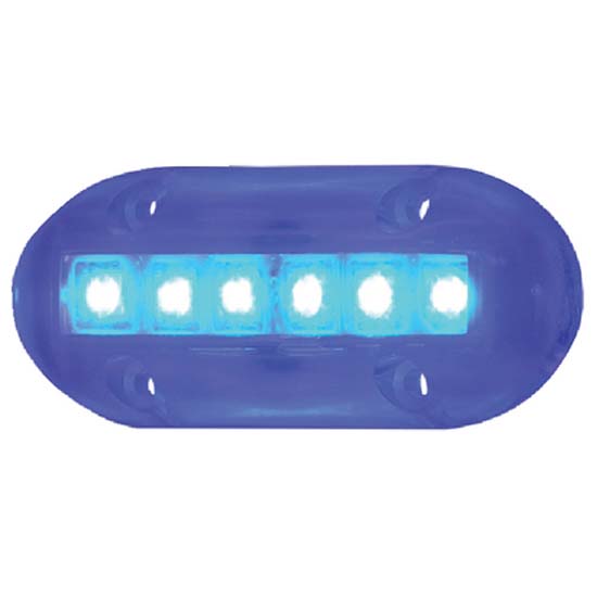 T-h marine 232-LED51901DP Stainless Steel Underwater Light Голубой Blue