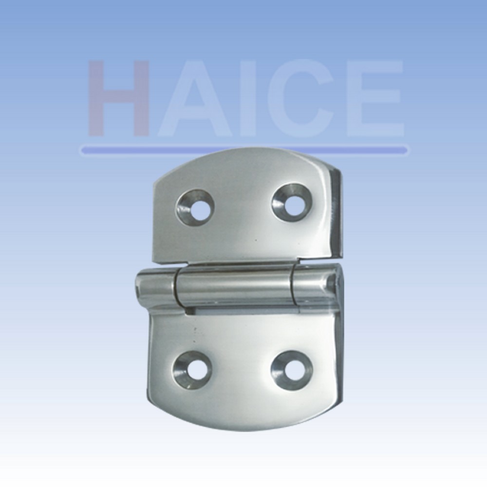 Петля закругленная симметричная дверная Haice 19190721 83x57x5мм из нержавеющей стали AISI 316