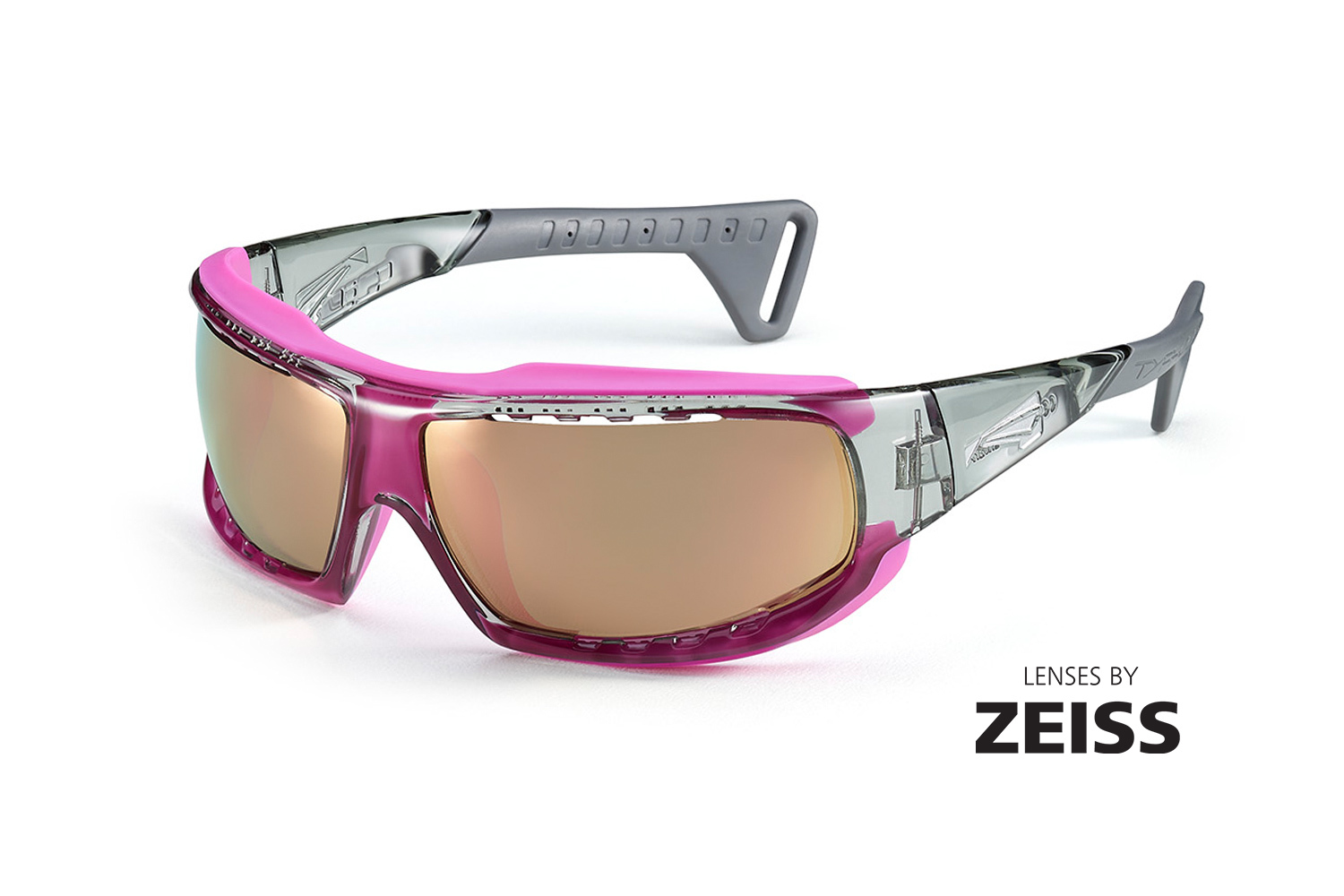 Спортивные очки LiP Typhoon / Gloss Trans. Grey / Pink / Zeiss/ PA Polarized / Rose Gold