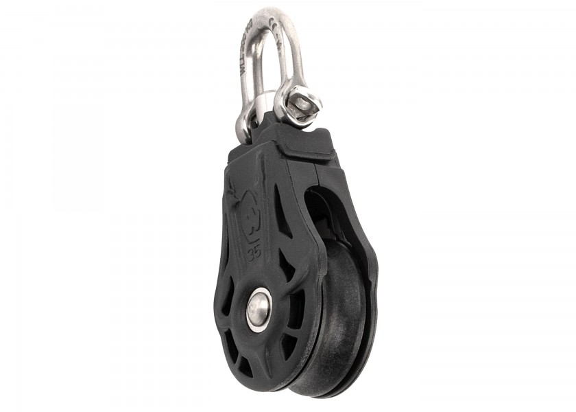 Купить WICHARD Single Block with Swivel / 8 mm / plain bearing 16995-bvs 7ft.ru в интернет магазине Семь Футов