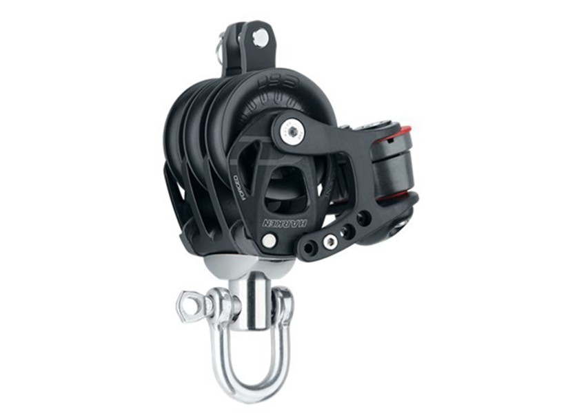 Купить HARKEN Element Triple Block with Cleat and Becket / 60 mm / 12 mm / plain bearing 86230-bvs 7ft.ru в интернет магазине Семь Футов