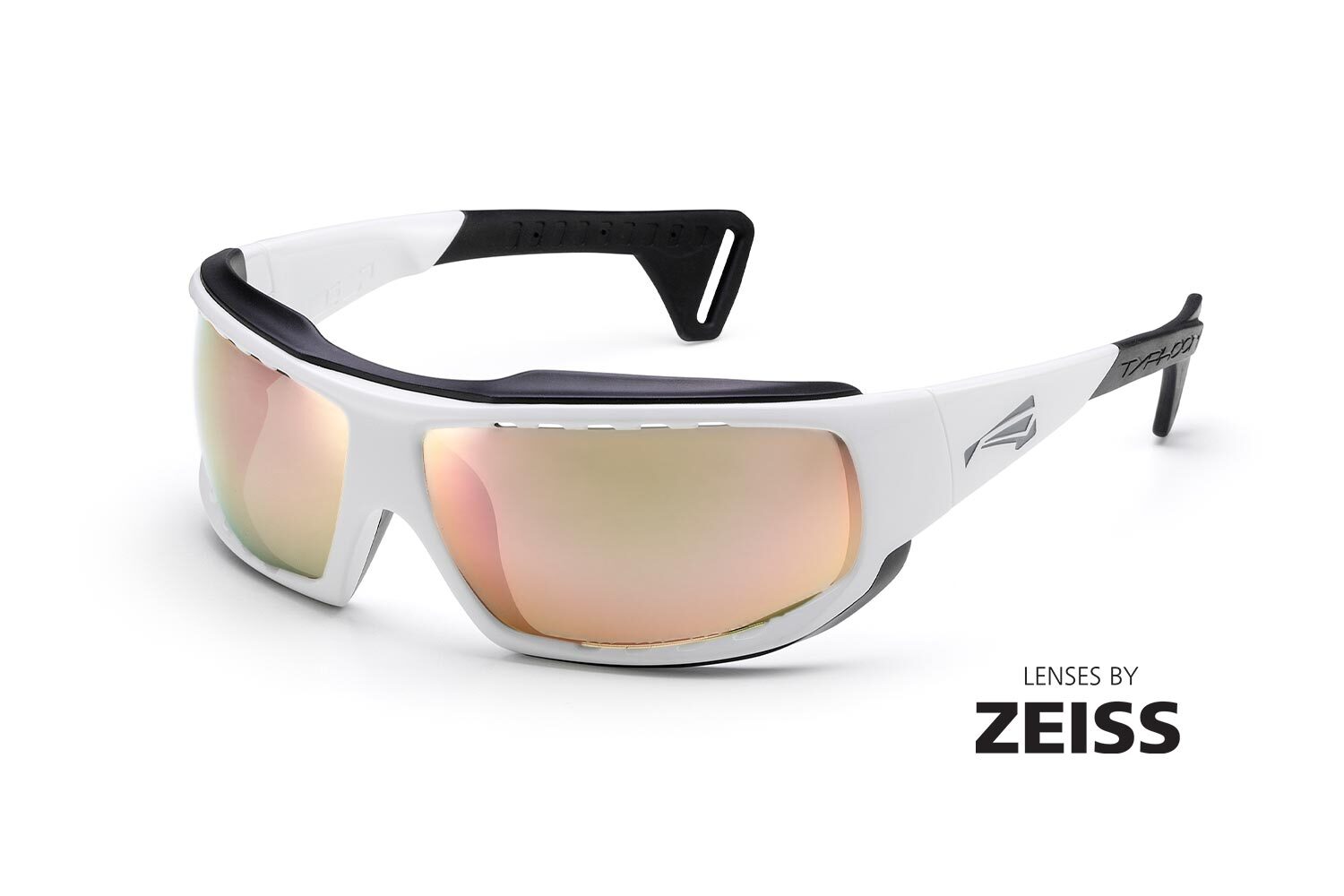 Купить Спортивные очки LiP Typhoon / Gloss White - Black / Zeiss/ PA Polarized / Rose Gold 7ft.ru в интернет магазине Семь Футов