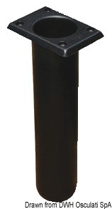 Купить UV-stabilized polyp. rod holder square black 230mm, 41.164.01 7ft.ru в интернет магазине Семь Футов