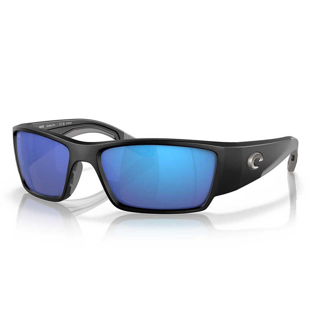 Costa 06S9109-91090161 поляризованные солнцезащитные очки Corbina Pro Matte Black / Matte Black Blue Mirror 580G/CAT3