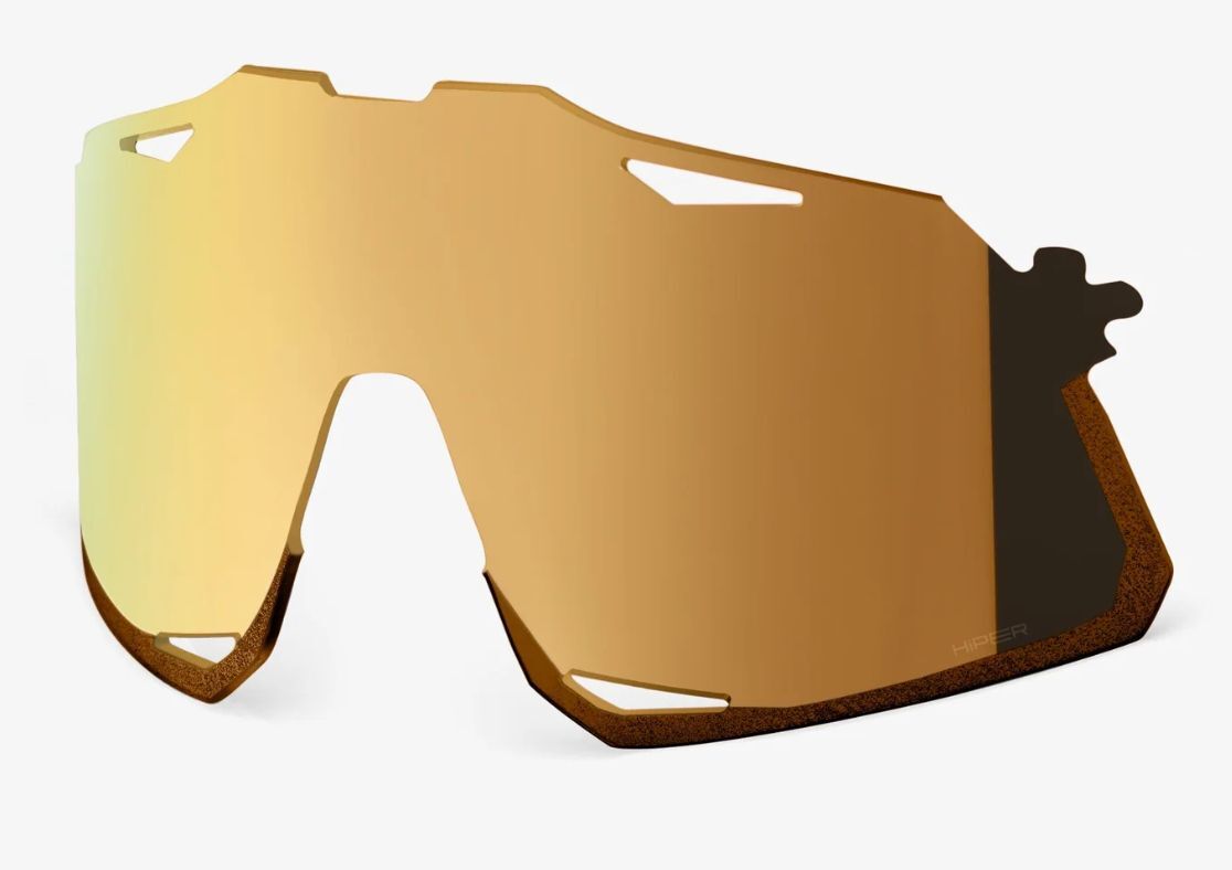 Купить Сменные линзы 100% HYPERCRAFT Polycarbonate Replacement Lens - HiPER Gold Mirror, 69004-00014 7ft.ru в интернет магазине Семь Футов