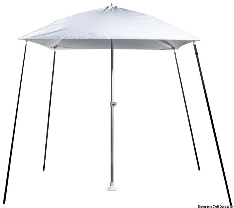 Купить PARASOL folding sun umbrella f.boat white, 46.891.01 7ft.ru в интернет магазине Семь Футов