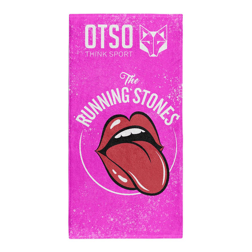 Otso T15075-RUNNINGSTONESPINK23-USZ полотенце Running Stones Pink Розовый Pink