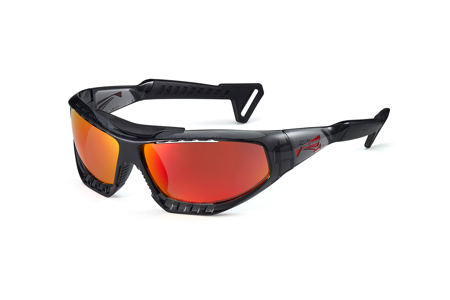 Купить Спортивные очки LiP Surge / Gloss Trans. Grey / Black / PCPL Levanté Series ML Red Smoke 7ft.ru в интернет магазине Семь Футов