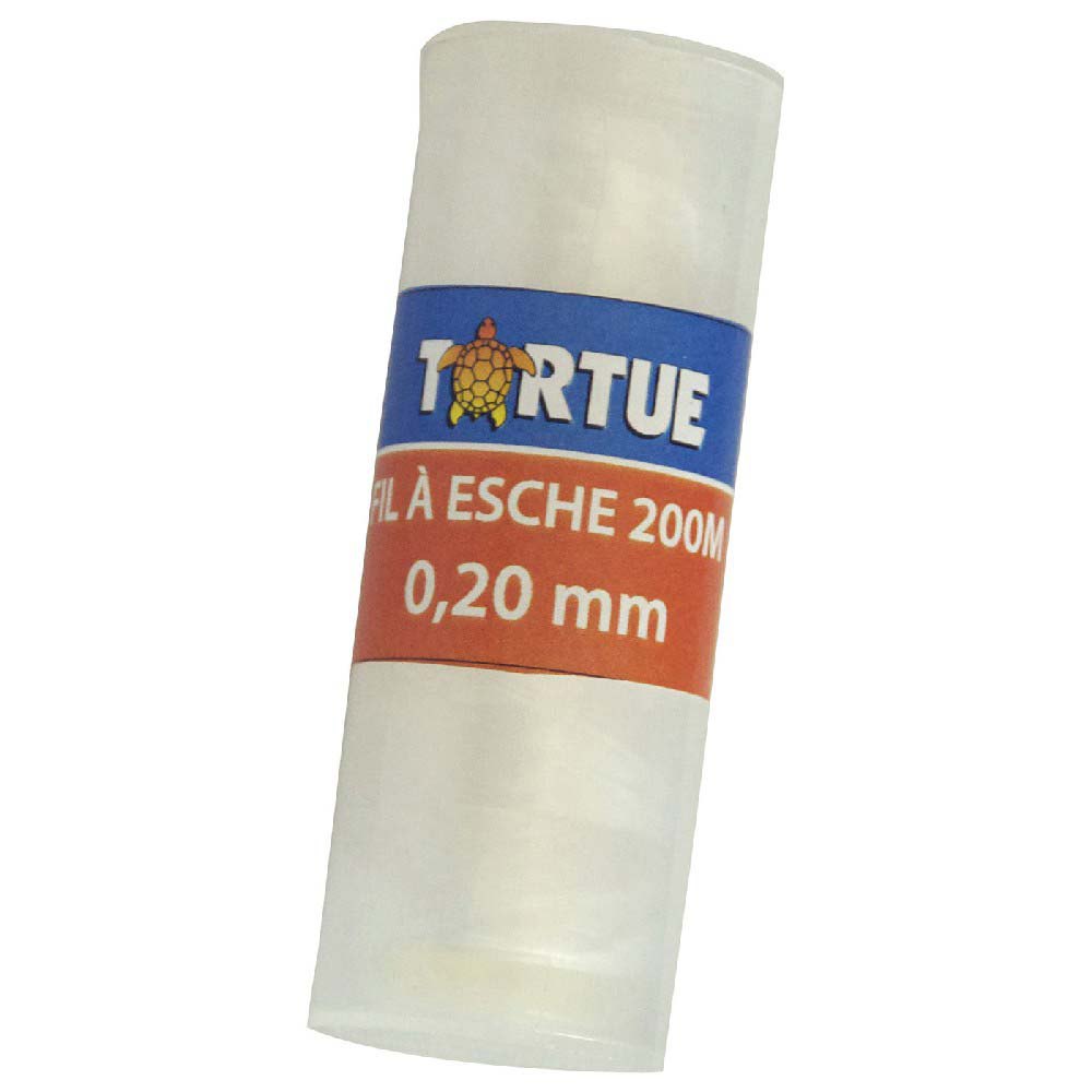 Tortue ATO010033 Приманка эластичная леска 200 M Белая 0.200 mm 