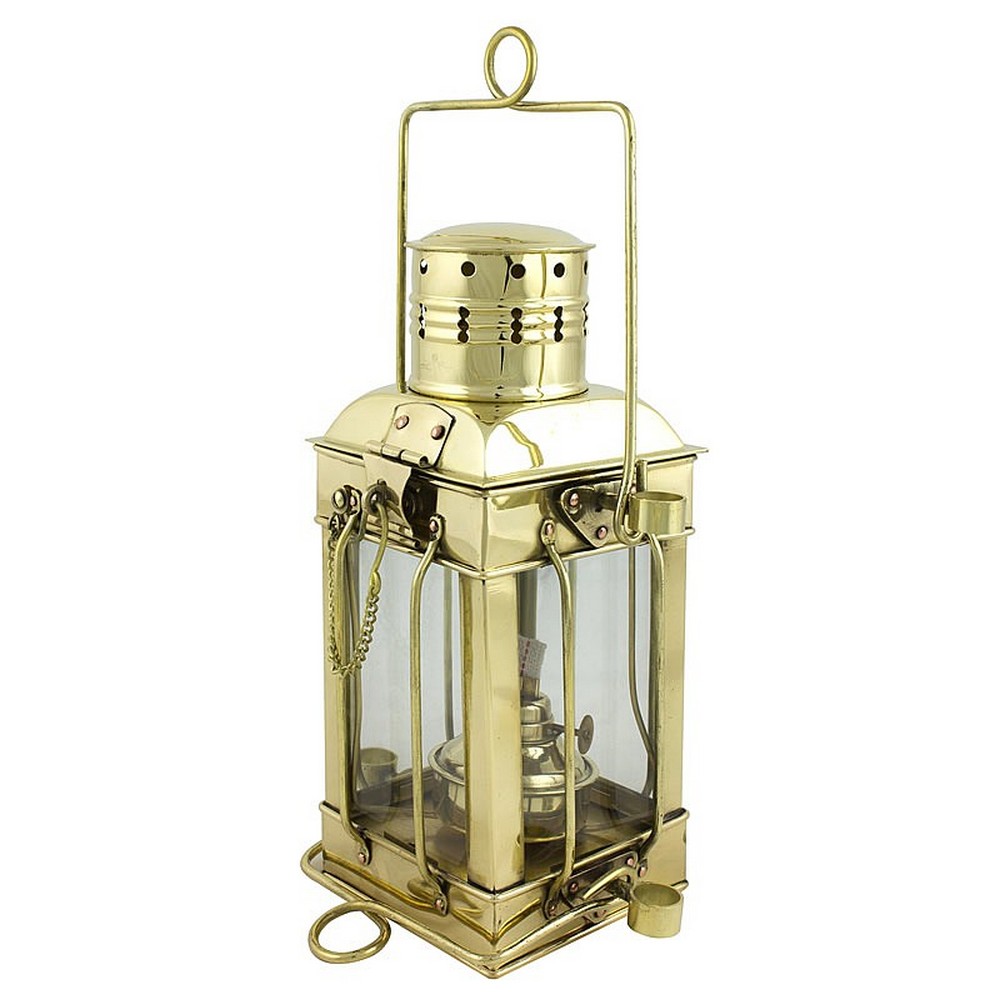 Масляная лампа Nauticalia 4106 190x250мм из латуни и стекла для помещения