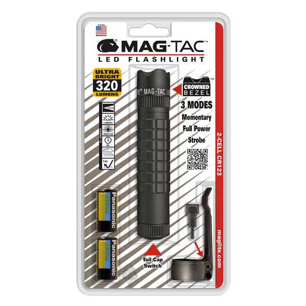 Mag-Lite SG2LRA6 Mag Tac LED Черный  Black Crowned Bezel 