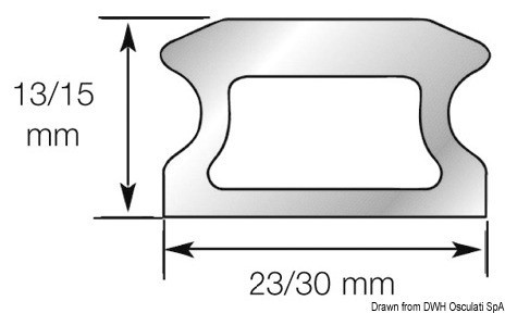 Купить Drilled track 2 1526 mm, 68.741.02 7ft.ru в интернет магазине Семь Футов