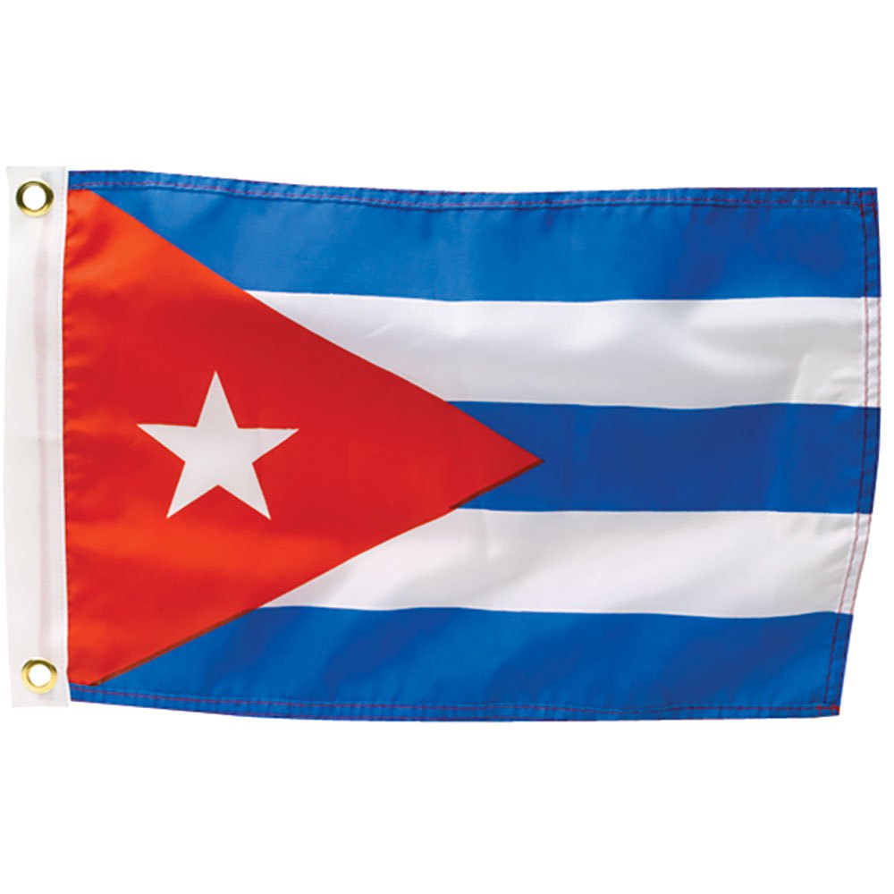 Seachoice 50-78291 Cuba Флаг Голубой  Blue / Red / White 30.5 x 45.7 cm 