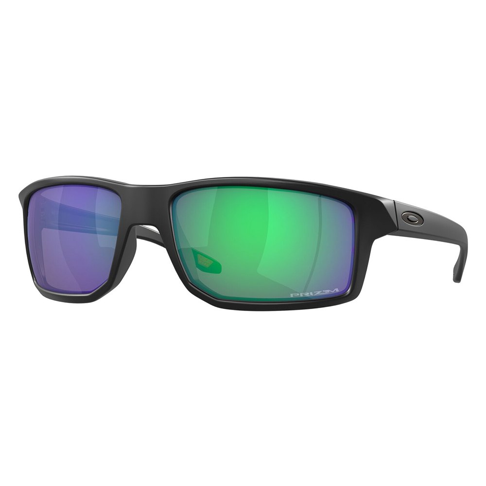 Oakley OO9449-1560 Gibston Prizm Солнцезащитные Очки Matte Black Prizm Jade/CAT3