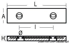 Купить Bolting anode 2500 g, 43.920.03 7ft.ru в интернет магазине Семь Футов