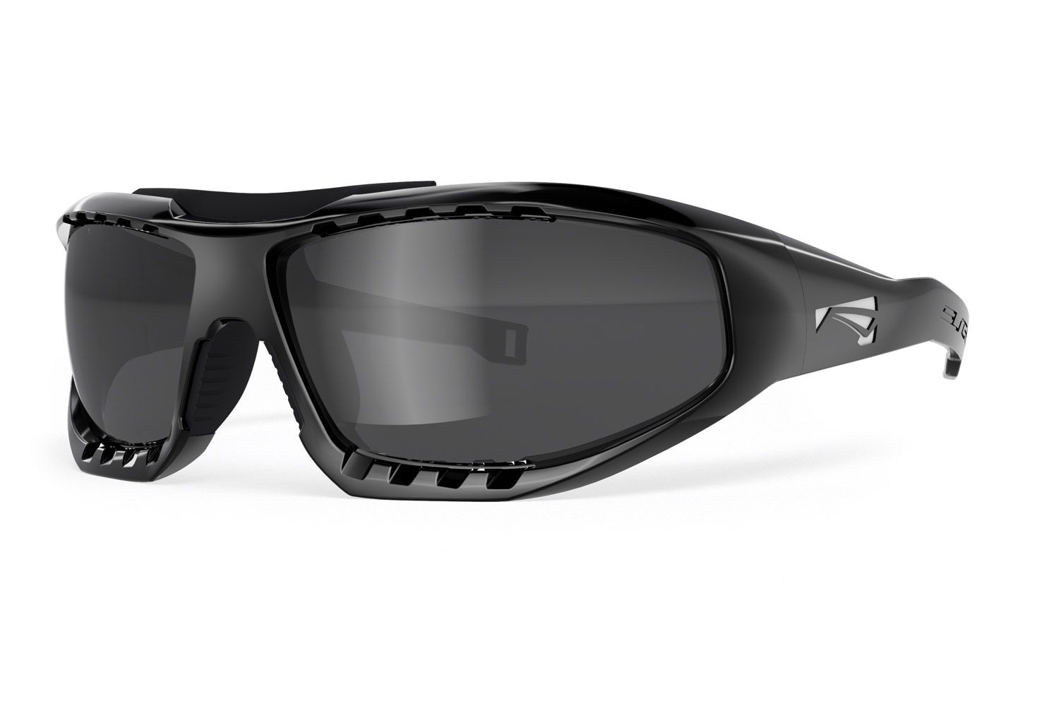 Купить Спортивные очки LiP Surge Aero / Gloss Black - Black / PC Polarized / Levante Series Chroma Smoke, 3430 7ft.ru в интернет магазине Семь Футов